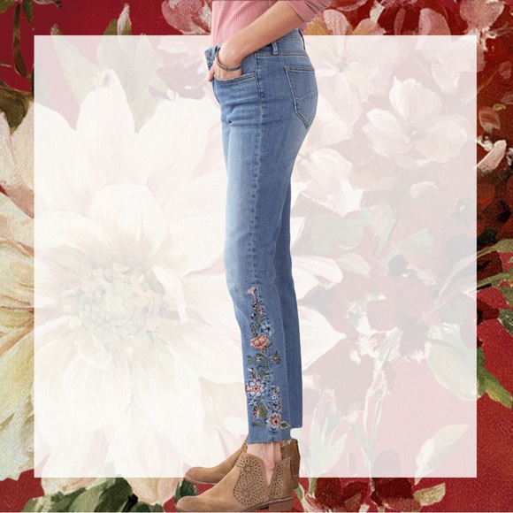 DRIFTWOOD Jackie Bloom Jasper Ankle Jeans size 27 NWT! - Picture 9 of 9